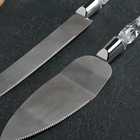 Набор кондитерский «Стиль», 2 предмета: лопатка 25 см, нож 31 см - Фото 2