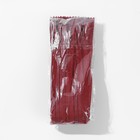 Молния потайная, №3, неразъёмная, потайная, замок автомат, 30 см, цвет бордовый - Фото 4