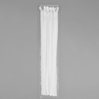 Молния потайная, №3, неразъёмная, потайная, замок автомат, 50 см, белая - Фото 3