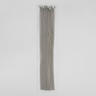 Молния потайная, №3, неразъёмная, потайная, замок автомат, 60 см, цвет светло-серый, цена за 1 штуку - Фото 3