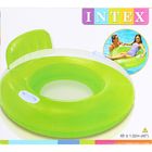 Круг надувной со спинкой и ручками, d=102 см, от 8 лет, МИКС 56512NP INTEX - Фото 4