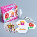 Аквамозаика «Принцессы: Рапунцель и Русалочка», 3 фигурки, 300 шариков - Фото 2