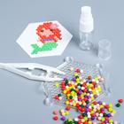 Аквамозаика «Принцессы: Рапунцель и Русалочка», 3 фигурки, 300 шариков - Фото 3