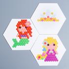 Аквамозаика «Принцессы: Рапунцель и Русалочка», 3 фигурки, 300 шариков - Фото 4