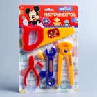 Набор инструментов «Mickey» Микки Маус, 7 предметов, цвет МИКС - фото 8862315