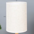 Лампа настольная «Брюссель» 1×40 Вт E27 белый 14×14×27 см RISALUX - Фото 4