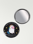 Зеркало карманное «Единорожка», d=7.5 см, разноцветное - Фото 3