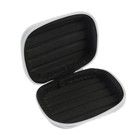 Футляр для наушников Luazon, прямоугольный, 8×6×3 см, материал верха: ткань, серый - Фото 3