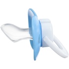 Соска - пустышка силиконовая ортодонтическая Крошка Я, от 6 мес., с держателем, МИКС - Фото 3