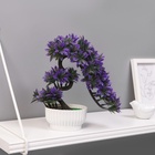 Бонсай искусственный в горшке «Деревце остролист», 10×22 см, МИКС - Фото 2