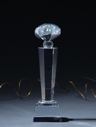 Фигурка стекло «Стела наградная. Бриллиант», 24×7×7 - Фото 4
