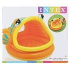 Бассейн надувной "Рыба", с навесом, 124 х 104 х 71 см, 1-3 лет - Фото 2