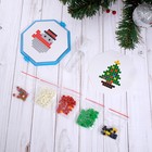 Аквапиксели «Снеговик и ёлка», 200 деталей - Фото 2