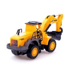 Экскаватор «Стройка», работает от батареек, световые и звуковые эффекты - фото 24451599