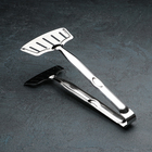 Щипцы кухонные Доляна «Маэстро», 27.5 см, нержавеющая сталь - Фото 2