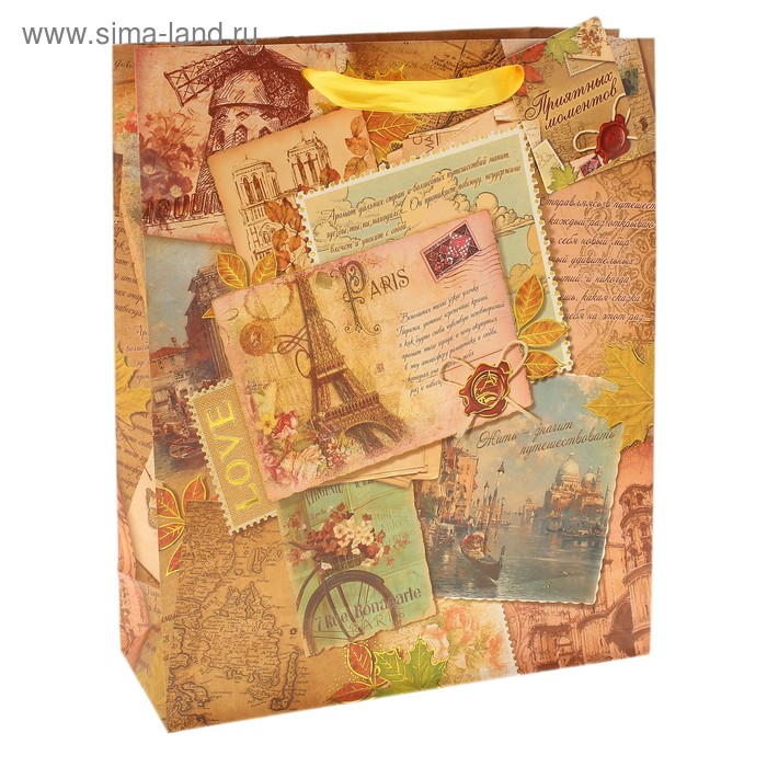 Пакет ламинированный ML винтаж - Фото 1