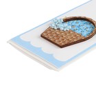 Конверт для денег "Юбилейный день рождения!" ручная работа, корзина с цветами - фото 26338211