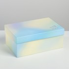 Коробка прямоугольная «Нежность», 28 × 18.5 × 11.5 см - Фото 1