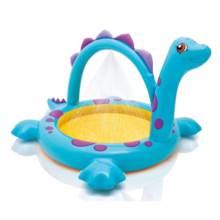 Бассейн надувной "Дракоша", с распылителем, 229 х 165 х 117 см, от 3 лет - Фото 1