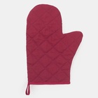 Набор новогодний новогодний кухонный Happy new year: варежка-прихватка 20×28 см, прихватка 17×17 см - Фото 6