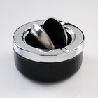 Пепельница для дома бездымная «Тофилд», для сигарет и стиков, 10.5×5 см, черная - Фото 3