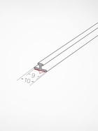 Т-профиль пластиковый для крепления разделителей на полке, 1000×10×10 мм, прозрачный - Фото 4