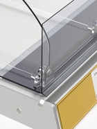 Ограничитель передний пластиковый самоклеящийся с Т-профилем, 1000×66×80 мм, прозрачный - Фото 3