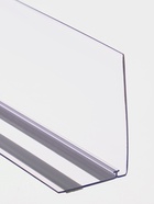 Ограничитель передний пластиковый самоклеящийся с Т-профилем, 1000×66×80 мм, прозрачный - Фото 4