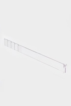 Пластиковый обламывающийся разделитель высотой 30 мм с передним ограничителем 35 мм, L=185-385 мм 4538991