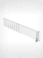 Пластиковый обламывающийся разделитель c передним ограничителем 6 см, 18.5-38.5×3.5×6 см - Фото 5