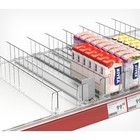 Пластиковый обламывающийся разделитель c передним ограничителем 6 см, 18.5-38.5×3.5×6 см - Фото 6