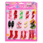 Обувь для кукол, набор 12 пар, МИКС - Фото 8