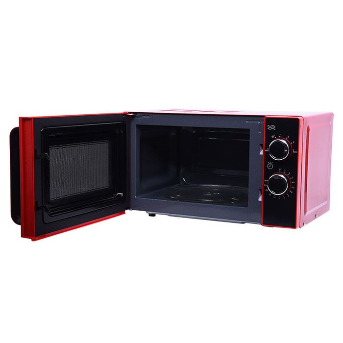 Микроволновая печь Oursson MM2005/RD, 1200 Вт, 20 л, таймер, чёрно-красная - фото 51332310