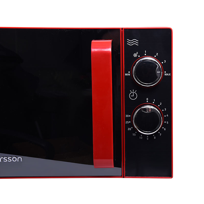 Микроволновая печь Oursson MM2005/RD, 1200 Вт, 20 л, таймер, чёрно-красная - фото 51332311