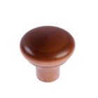 Ручка-кнопка Алапаевск, «Грибок», цвет под дерево - Фото 1