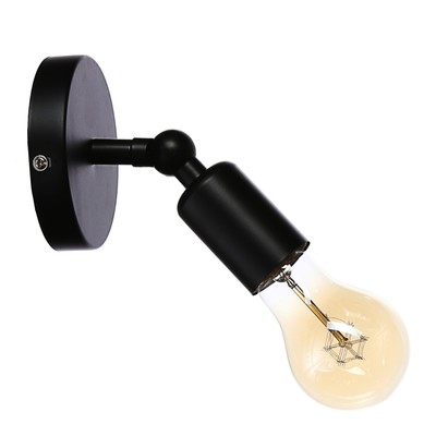 Бра«Миява» 1×40 Вт Е27 черный 9×10×13 см