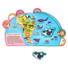 Книга с мягкими пазлами EVA «Атлас животных», 12 стр. - Фото 6