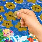 Книжка с наклейками «Адвент-календарь. Помоги Деду Морозу», со стирающимся слоем, формат А4, 24 стр. - фото 3840355