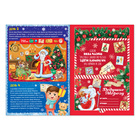 Книжка с наклейками «Адвент-календарь. Помоги Деду Морозу», со стирающимся слоем, формат А4, 24 стр. - фото 3840357