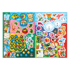 Книжка с наклейками «Адвент - календарь. Помоги Деду Морозу», со стирающимся слоем, А4, 24 стр. - Фото 7