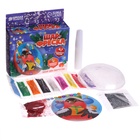 Ёлочный шар-фреска «Новый год! Снегирь с подарком», набор для творчества - Фото 2