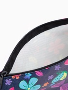 Косметичка на молнии, фиолетовая, разноцветная - Фото 3