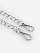 Ручка для сумки, с цепочками и карабинами, 120×1.8 см, бежевая - Фото 3