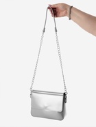 Ручка для сумки, с цепочками и карабинами, 120×1.8 см, цвет серебряный - Фото 9