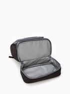 Косметичка - несессер дорожная на молнии, с крючком, с ручкой, с отделами, чёрный - Фото 6