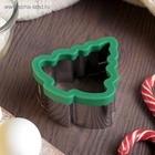 Форма для вырезания печенья Доляна «Ёлка», 9.7×5×10.7 см, МИКС - Фото 11