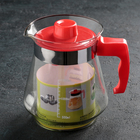 Чайник стеклянный заварочный «Элиот», 1,5 л, цвет МИКС - фото 24376925