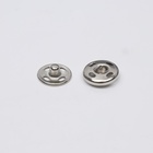 Кнопки пришивные, d = 12 мм, 36 шт, цвет серебряный - Фото 2