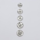 Кнопки пришивные, d = 16 мм, 20 шт, цвет серебряный - Фото 5