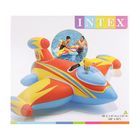 Игрушка надувная для плавания "Самолёт" с ручками, 147х127 см, от 3 лет 57539NP INTEX - Фото 2